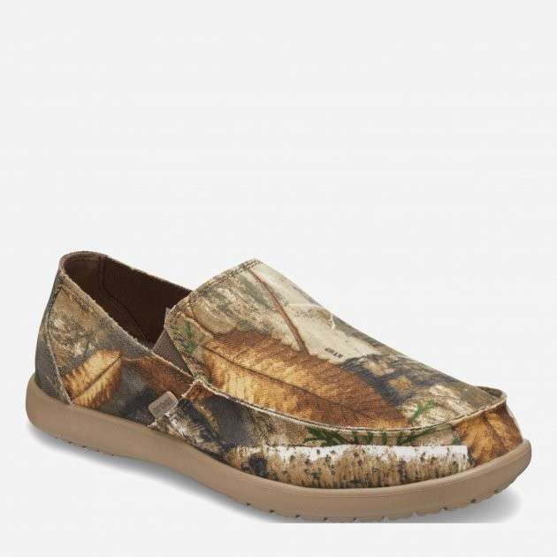 Crocs Сліпони Мокасини Чоловічі Санта Круз Камуфляж Santa Cruz Realtree Edge Slip-on — фото 10