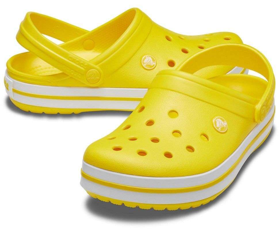 Crocs Crocband Clog Yellow Lemon/White