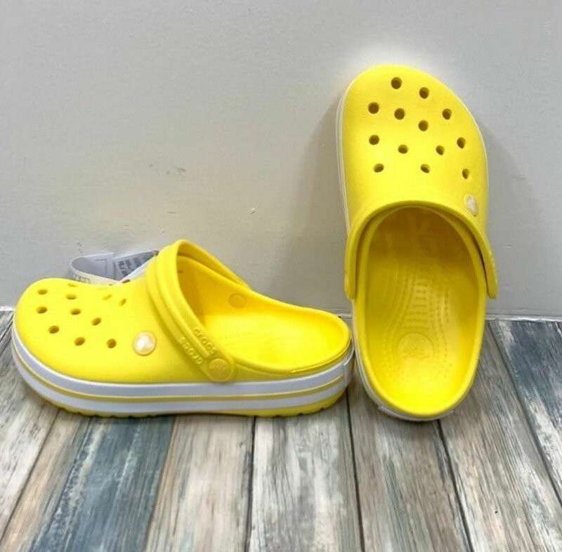 Crocs Crocband Clog Yellow Lemon/White — фото 2