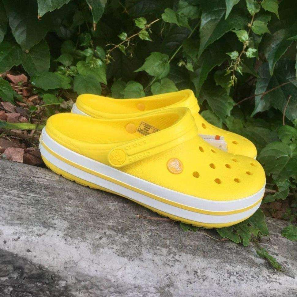 Crocs Crocband Clog Yellow Lemon/White — фото 3