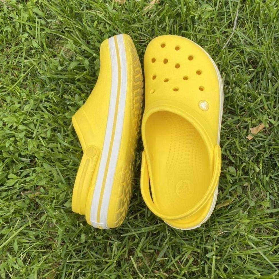 Crocs Crocband Clog Yellow Lemon/White — фото 5
