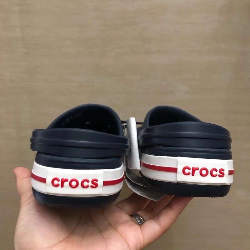 Дитячі Crocs-сабо для хлопчика Crocs Crocband Clog Kids Navy — фото 3