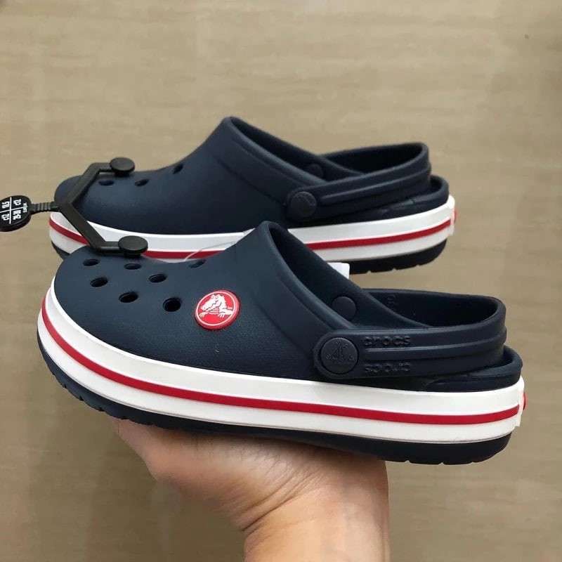 Дитячі Crocs-сабо для хлопчика Crocs Crocband Clog Kids Navy — фото 5