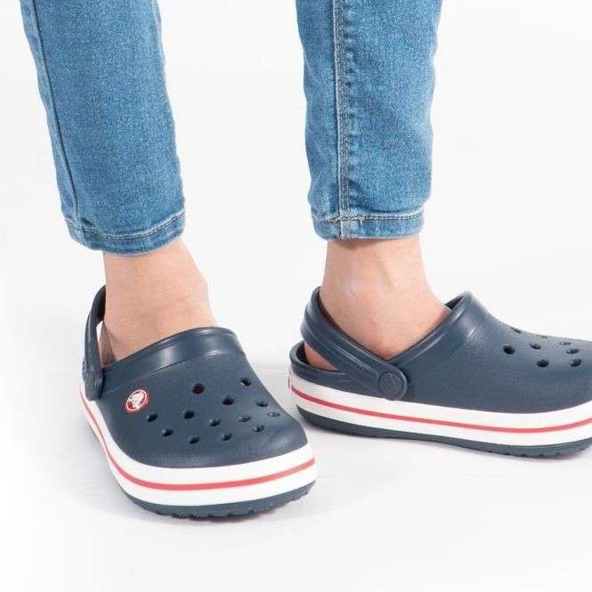 Дитячі Crocs-сабо для хлопчика Crocs Crocband Clog Kids Navy — фото 7