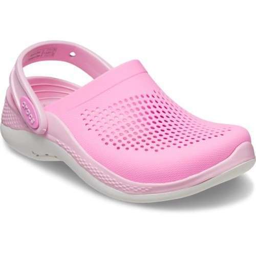 Дитячі Crocs для дівчинки Kids LiteRide 360 Clog Taffy Pink / Ballerina — фото 11