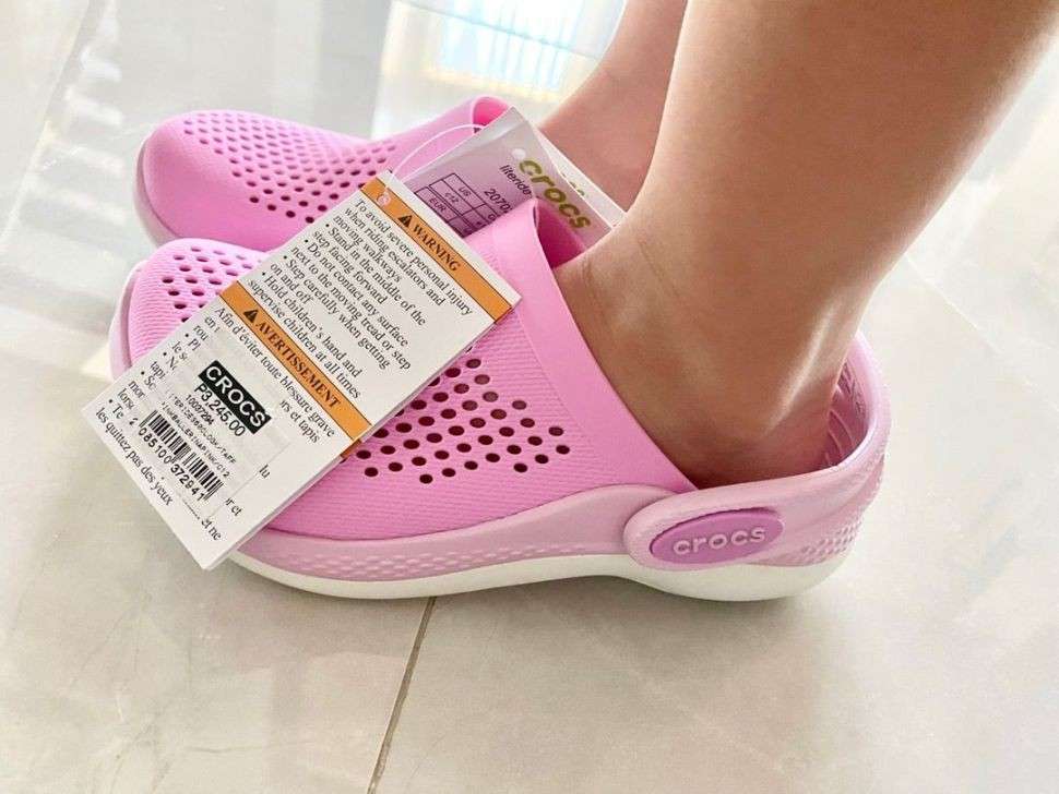 Дитячі Crocs для дівчинки Kids LiteRide 360 Clog Taffy Pink / Ballerina — фото 3