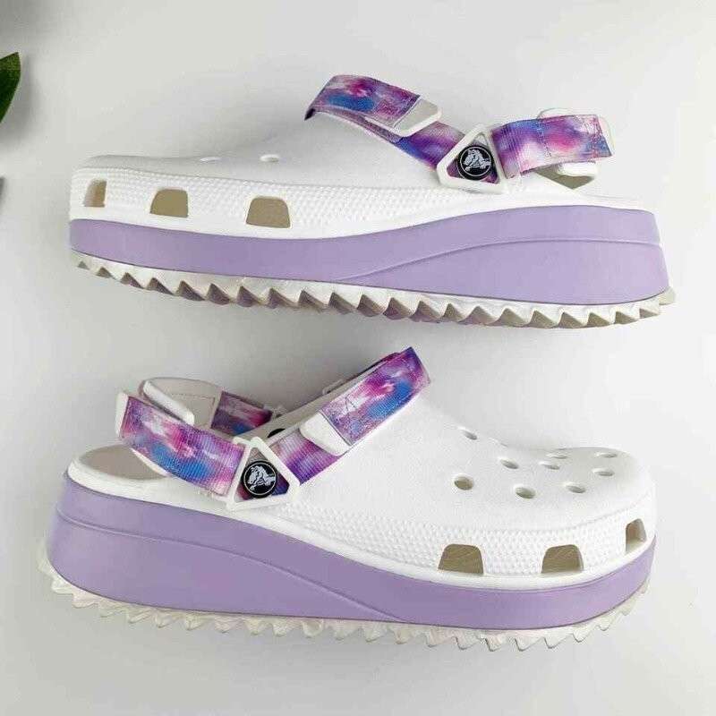 Жіночі Crocs Classic Hiker Dream Clog White/Lavender — фото 12
