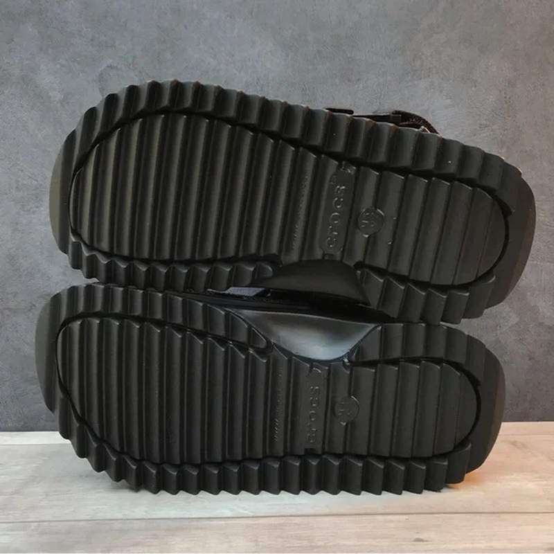 Crocs Classic Hiker Clog Black/Black — фото 4