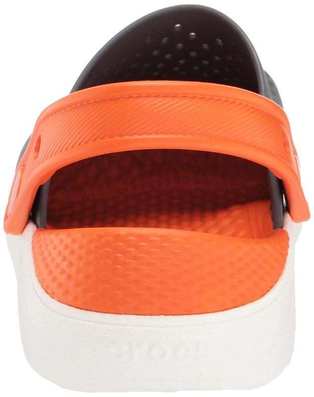 Дитячі Crocs-сабо для хлопчика Crocs Literide Kids Charcoal/White — фото 6
