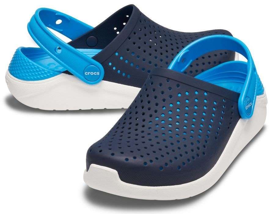 Дитячі Crocs-сабо для хлопчика Crocs Literide Clog Kids Navy/White