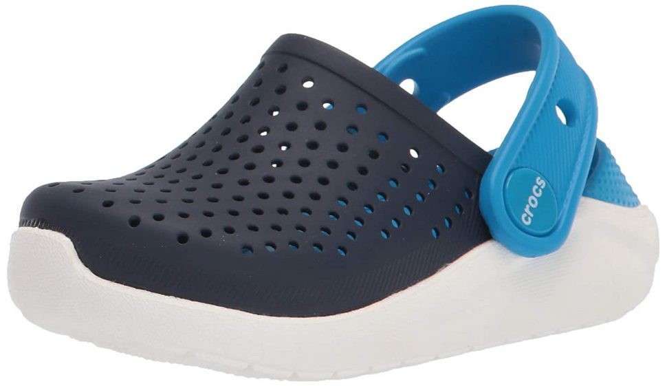 Дитячі Crocs-сабо для хлопчика Crocs Literide Clog Kids Navy/White — фото 4
