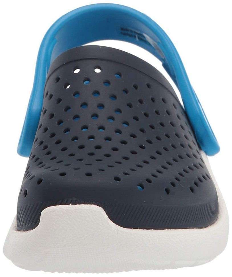 Дитячі Crocs-сабо для хлопчика Crocs Literide Clog Kids Navy/White — фото 5