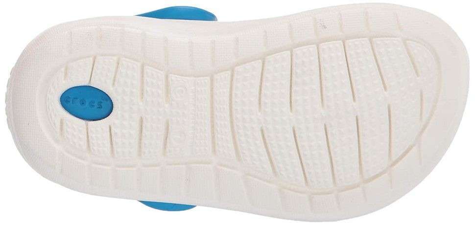 Дитячі Crocs-сабо для хлопчика Crocs Literide Clog Kids Navy/White — фото 6