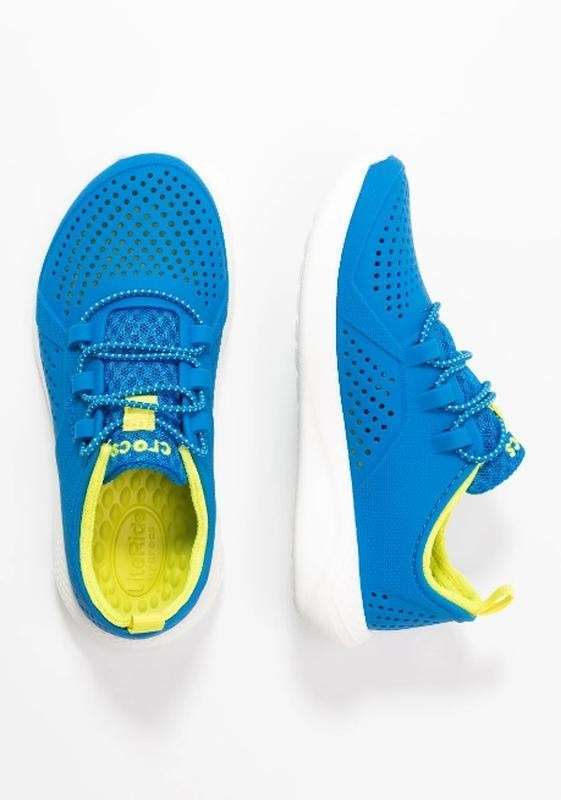 Дитячі Crocs-кросівки для дівчинки Crocs Literide Pacer Kids Bright Cobalt/Citrus — фото 7