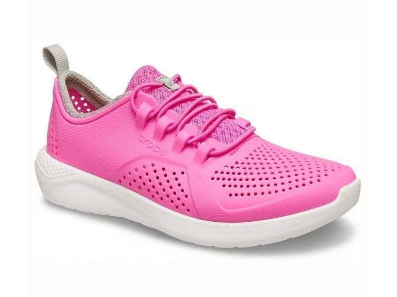 Дитячі Crocs-кросівки для дівчинки Crocs Literide Pacer Kids Electric Pink — фото 6