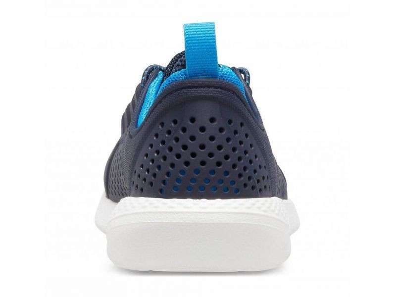 Дитячі Crocs-кросівки для Хлопчиків Crocs Literide Kids Pacer Navy/White — фото 3