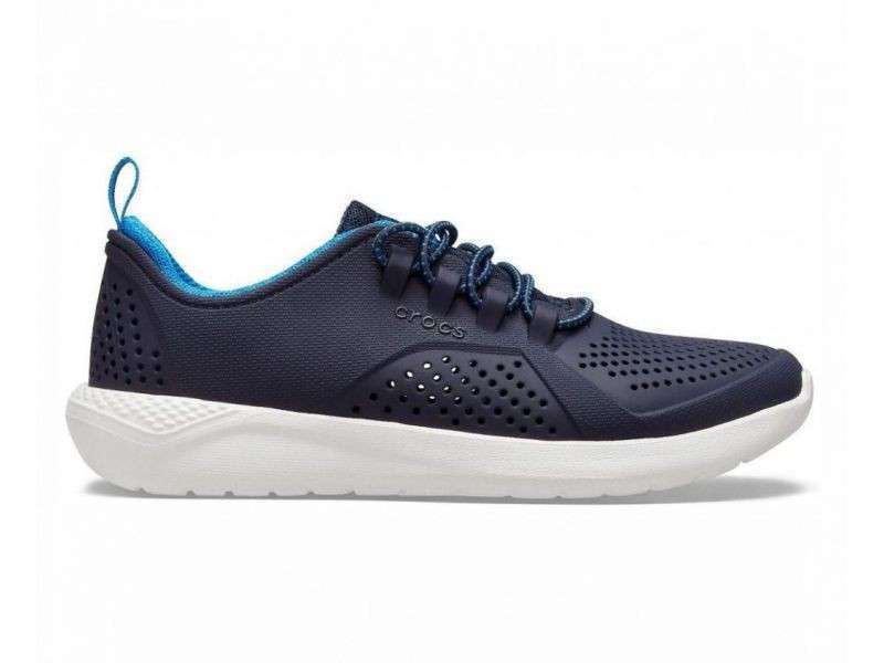 Дитячі Crocs-кросівки для Хлопчиків Crocs Literide Kids Pacer Navy/White — фото 5