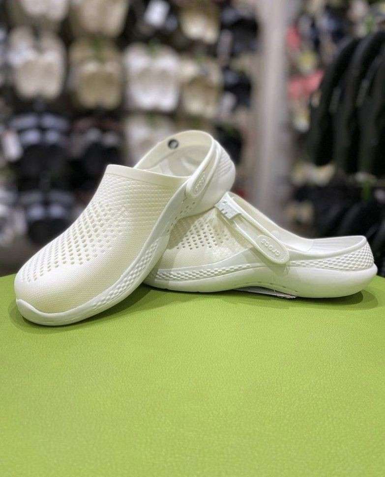 Crocs LiteRide 360 Clog Almost White/Almost White — фото 8