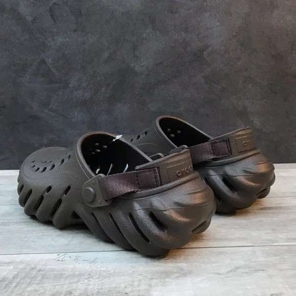 Чоловічі Crocs Echo Clog Brown Espresso — фото 11