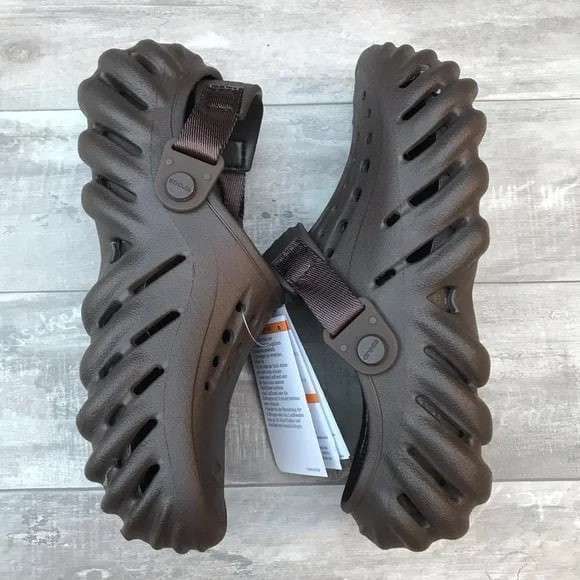 Чоловічі Crocs Echo Clog Brown Espresso — фото 13