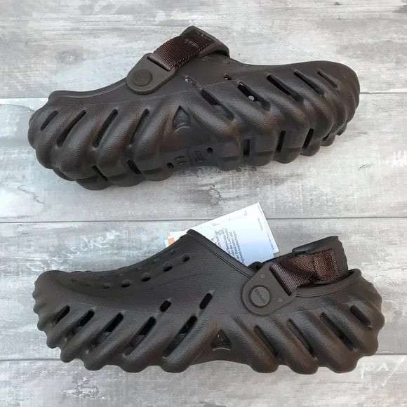Чоловічі Crocs Echo Clog Brown Espresso — фото 6