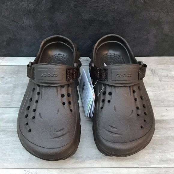 Чоловічі Crocs Echo Clog Brown Espresso — фото 10