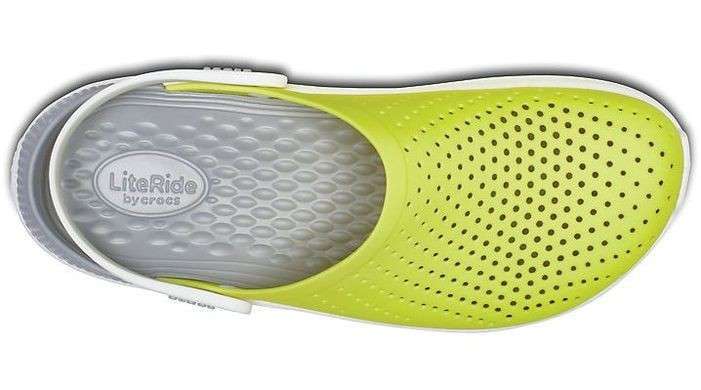 Чоловічі Crocs Literide Clog Yellow-Lemon/Grey — фото 4