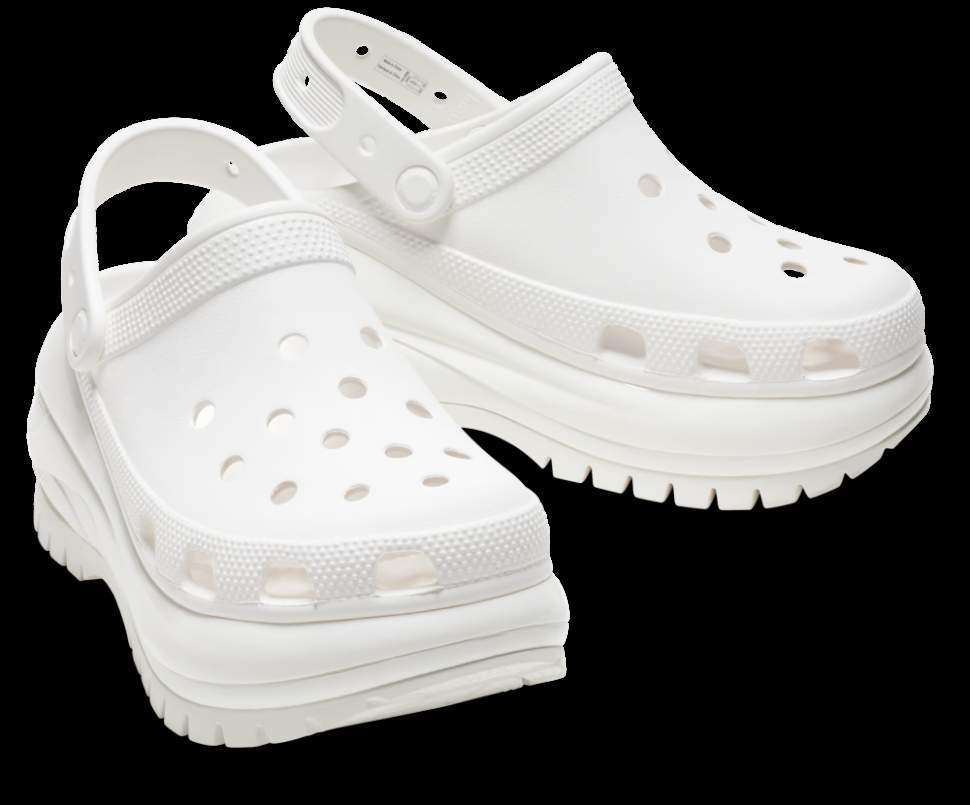 Crocs Mega Crush Clog White