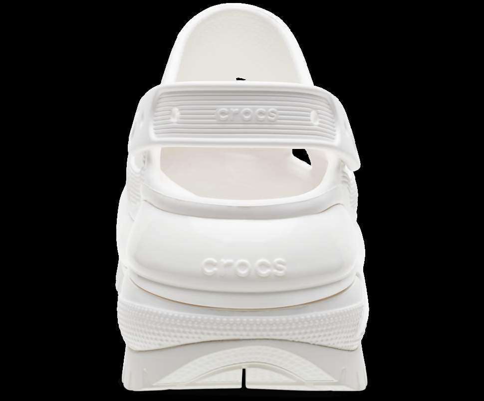 Crocs Mega Crush Clog White — фото 14