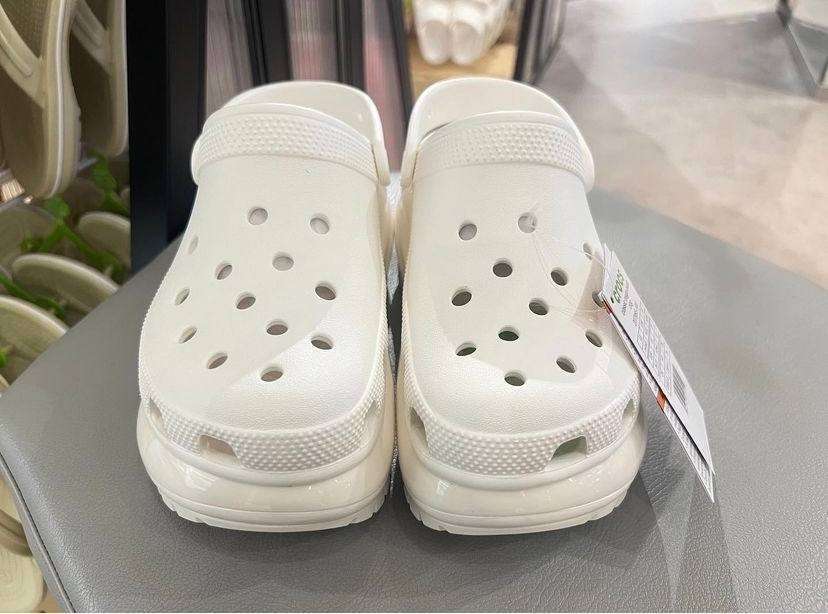 Crocs Mega Crush Clog White — фото 5