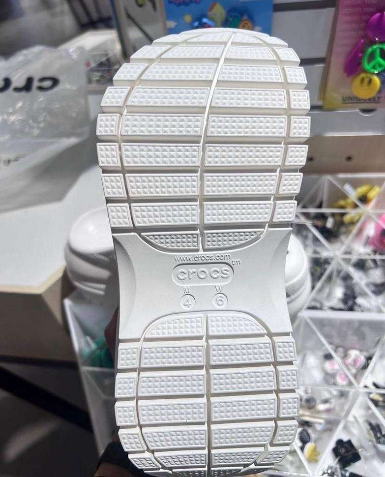 Crocs Mega Crush Clog White — фото 6