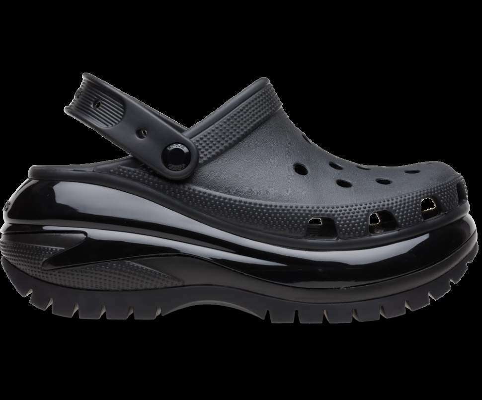 Жіночі Crocs Mega Crush Clog Black — фото 2