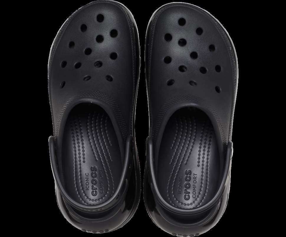 Жіночі Crocs Mega Crush Clog Black — фото 3