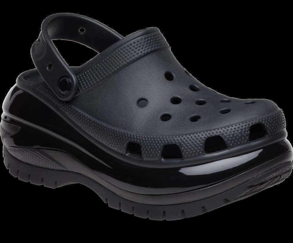 Жіночі Crocs Mega Crush Clog Black — фото 5