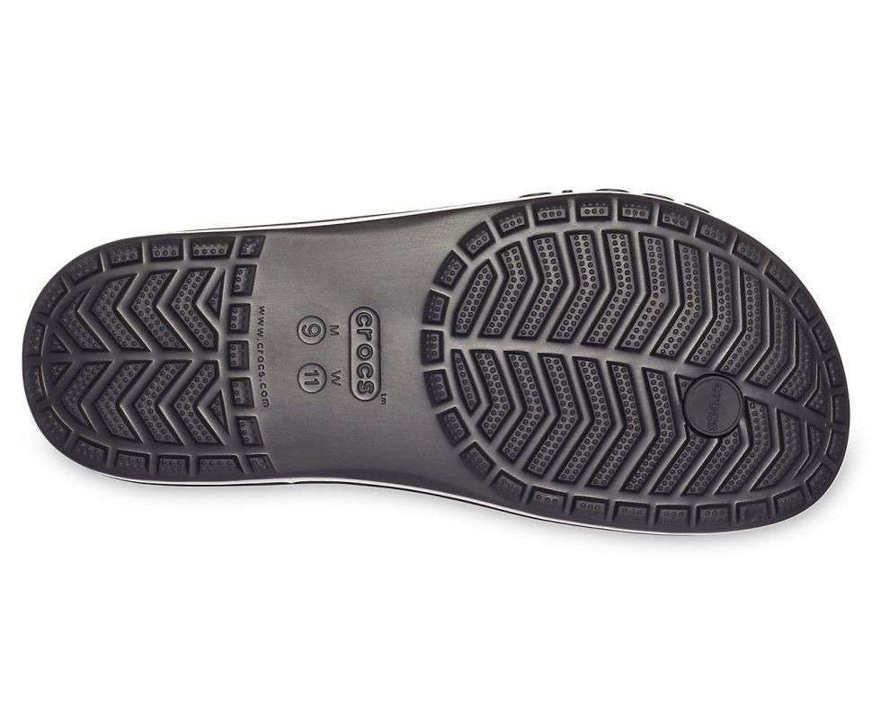Crocs в'єтнамки Баябенд Чорні Bayaband Flip Black/White — фото 8