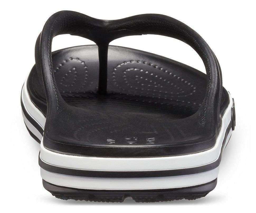 Crocs в'єтнамки Баябенд Чорні Bayaband Flip Black/White — фото 9