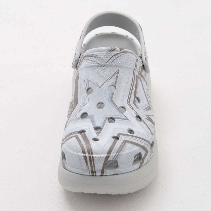 Жіночі Crocs Classic Crush Hi-Lo Disco Shimmer / Multi — фото 6