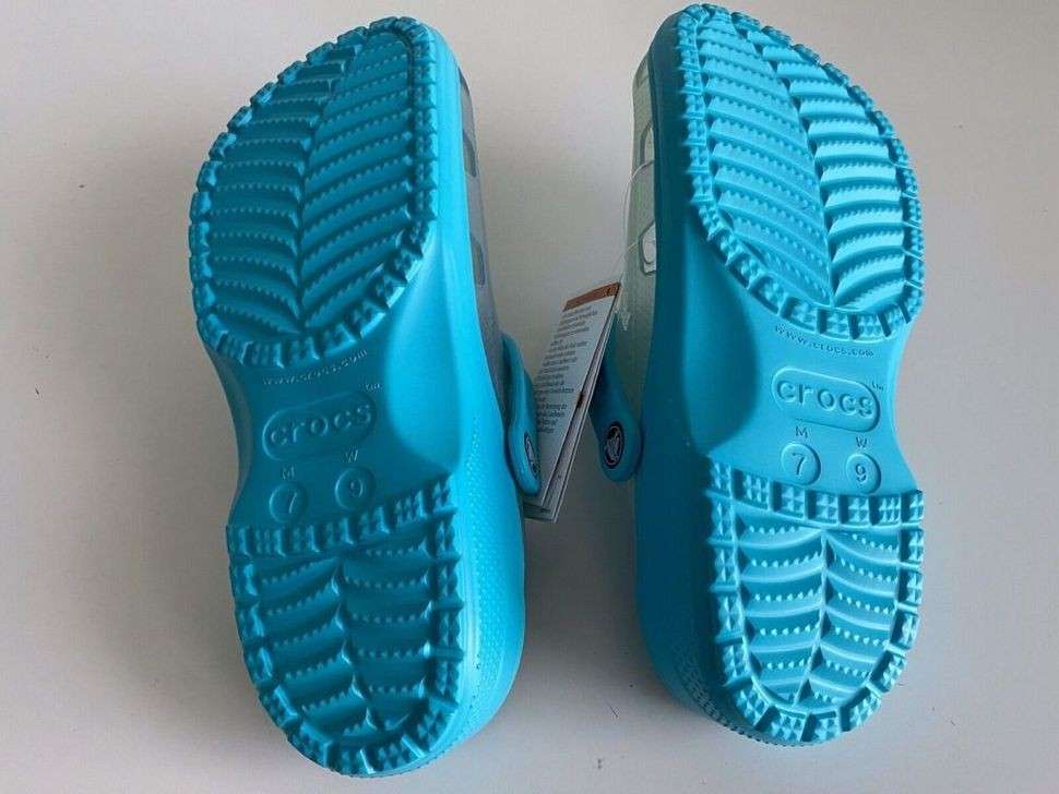 Жіночі Crocs Classic Translucent Clog Digital Aqua — фото 4