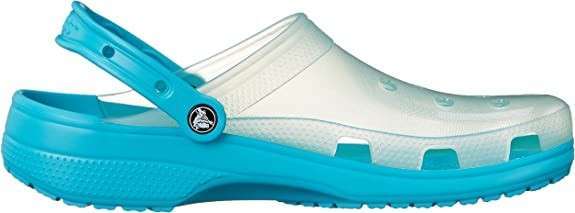 Жіночі Crocs Classic Translucent Clog Digital Aqua — фото 10