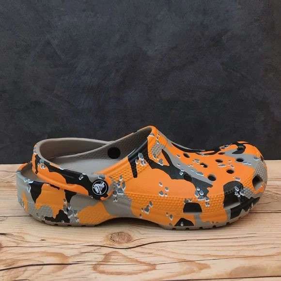 Чоловічі Crocs Classic Printed Ciog Orange Zing/Multi — фото 12