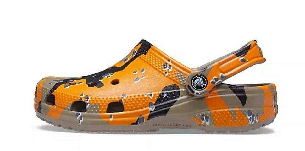 Чоловічі Crocs Classic Printed Ciog Orange Zing/Multi — фото 13