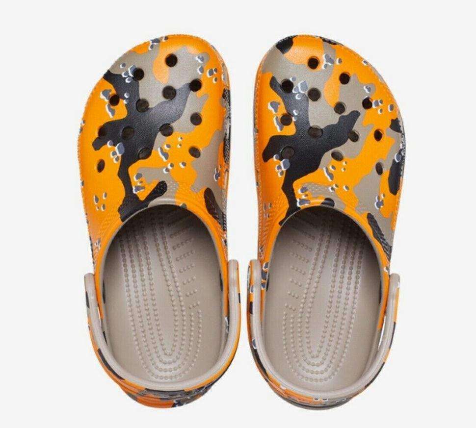 Чоловічі Crocs Classic Printed Ciog Orange Zing/Multi — фото 15
