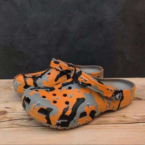 Чоловічі Crocs Classic Printed Ciog Orange Zing/Multi — фото 7