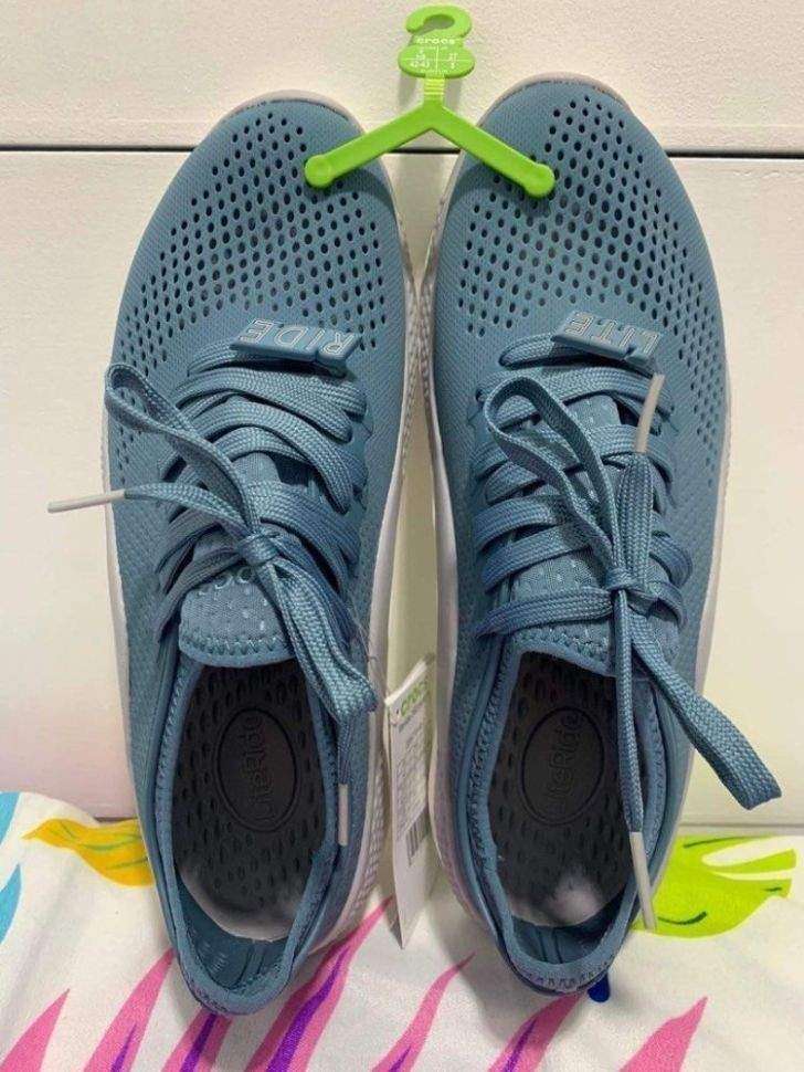 Чоловічі Кроссівки Crocs LiteRide 360 Pacer Blue Steel/Microchip — фото 3