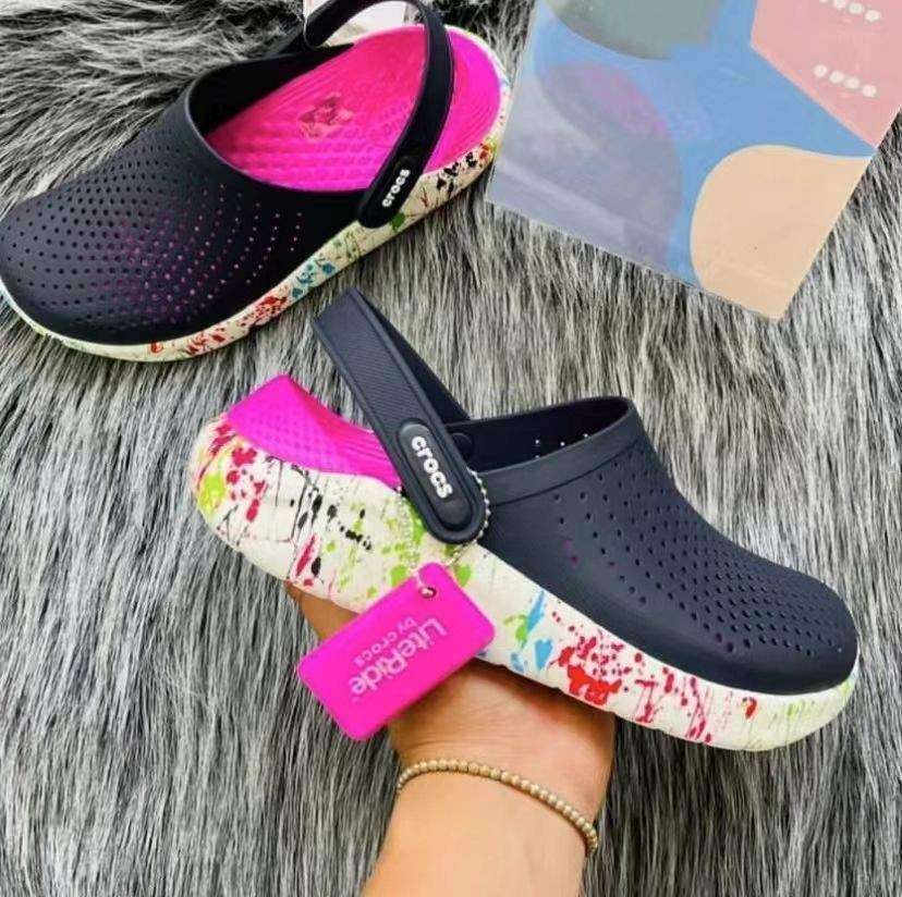 Жіночі Crocs LiteRide™ Clog Navy/Pink — фото 2