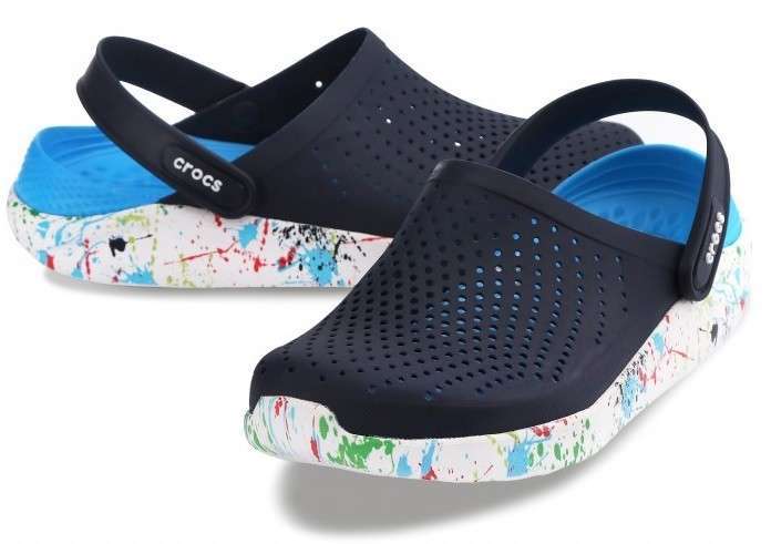 Crocs Literide Clog Navy/White