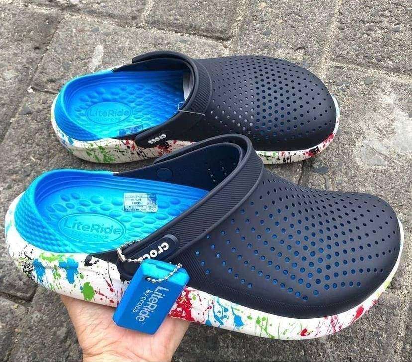 Crocs Literide Clog Navy/White — фото 4