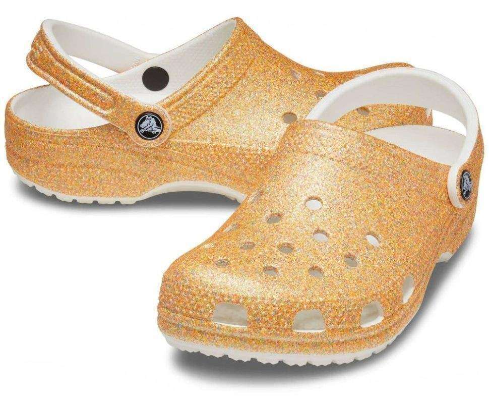 Жіночі Crocs Classic Gold Glitter Clog
