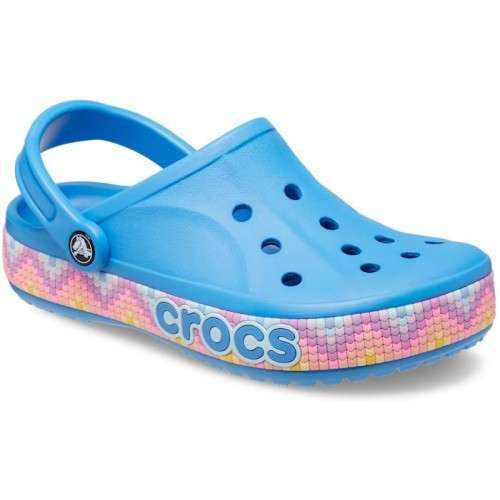 Жіночі Crocs Bayaband Clog Chevron Powder Blue / Multi — фото 4
