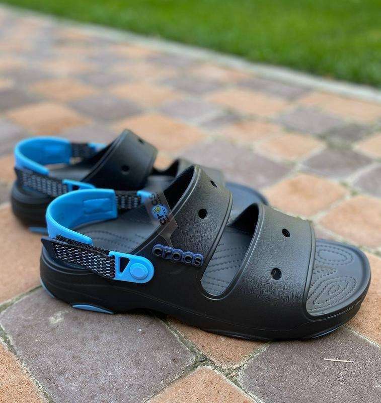 Чоловічі сандалії Crocs Classic Sandal All-Terrain Black / Oxygen — фото 2